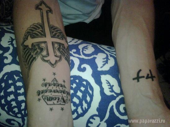 Евгений Плющенко сделал три татуировки