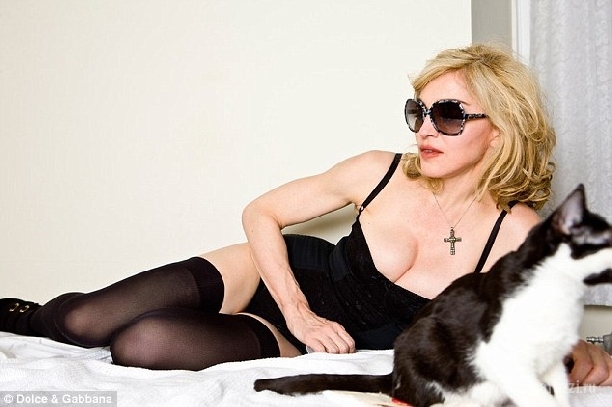 52-летняя Мадонна снялась в откровенной фотосессии
