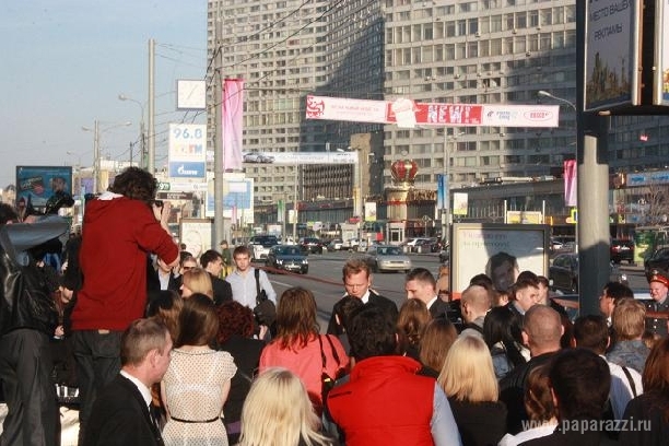 Пол Беттани посетил Москву, на премьеру фильма Пастырь 