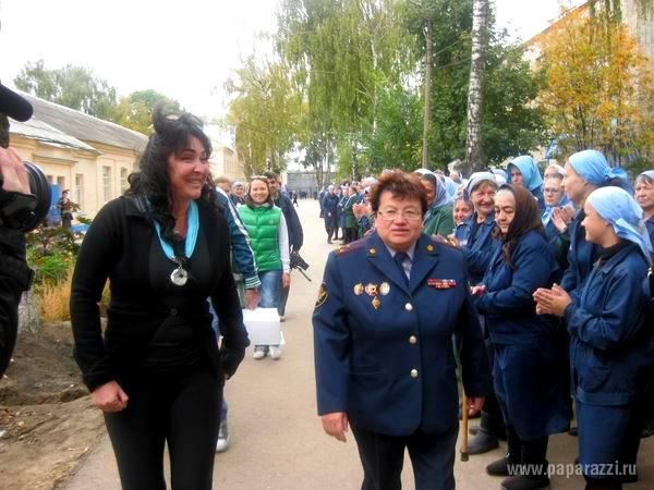 Лолита побывала на зоне