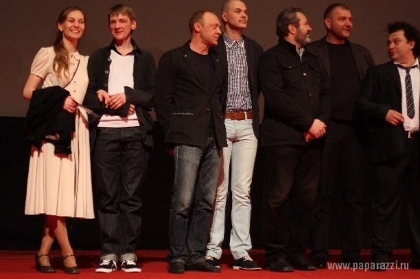 На премьере фильма "Белый тигр" актер  Алексей Вертков был замечен с подругой