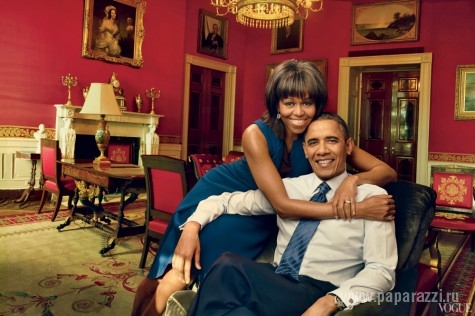 Первая леди Америки Мишель Обама на обложке журнала Vogue