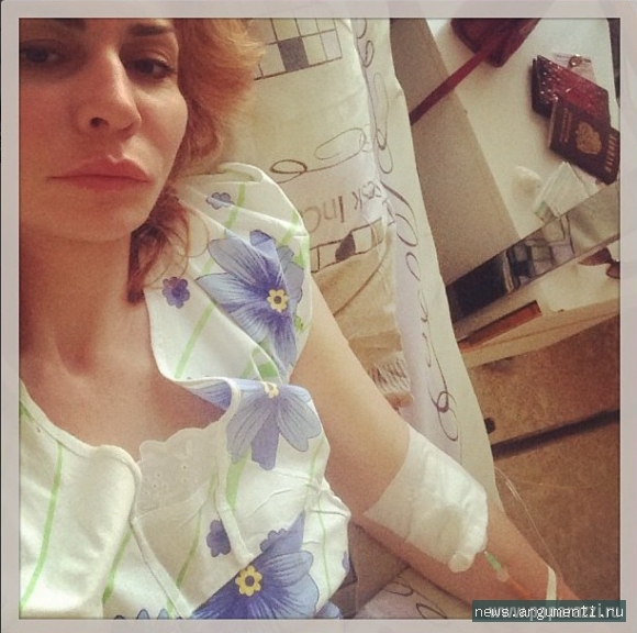 Ирина Агибалова попала в больницу
