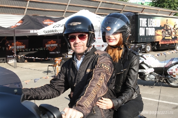 Евдокименко, Мочанов, Добрыднева, Красноокий, Межинская прокатились на Harley-Davidson