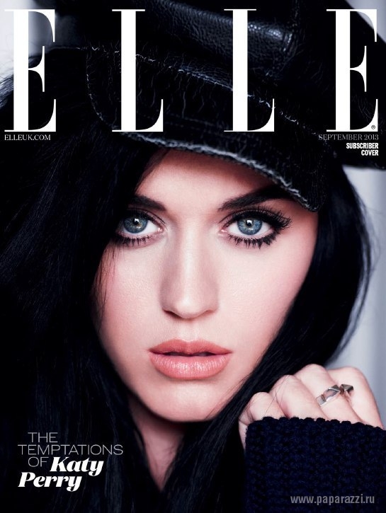 Katy Perry на обложке сентябрьского «Elle UK» 