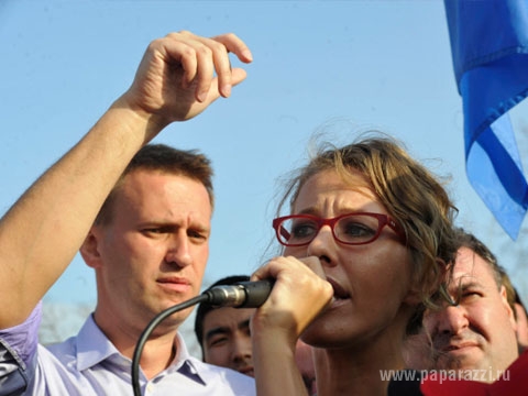 Алексей Навальный уволил Ксению Собчак из революционеров