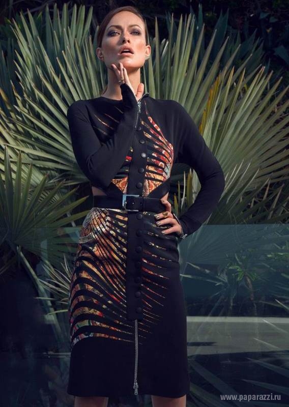 Оливиz Уайлд представила темную фотосессию для Harper's Bazaar