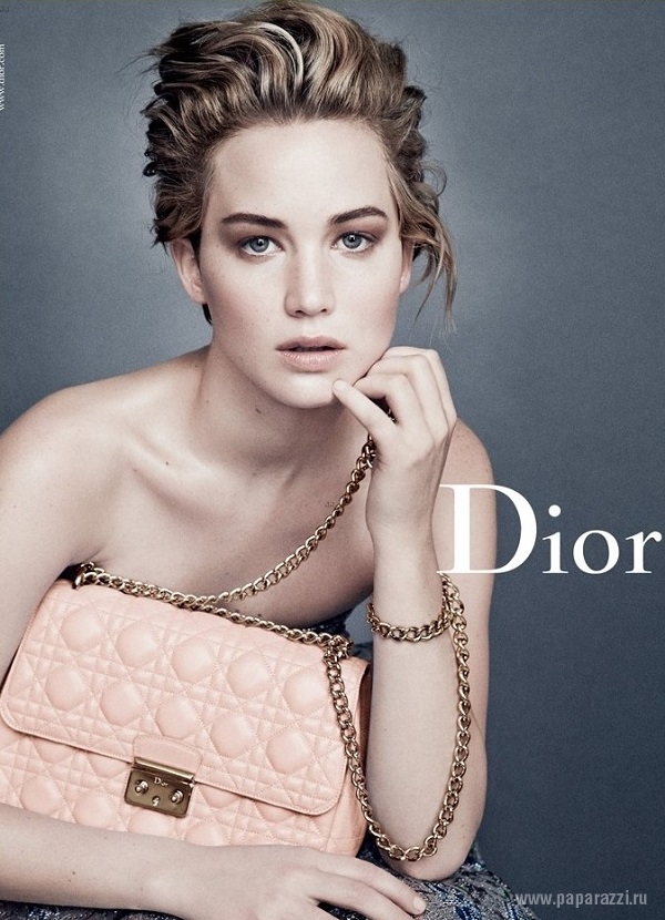 Дружба актрисы Дженнифер Лоуренс с модным домом Dior продолжается