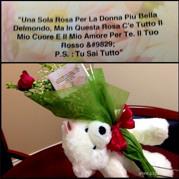 Анна Седокова заигрывает в сети с итальянским поклонником