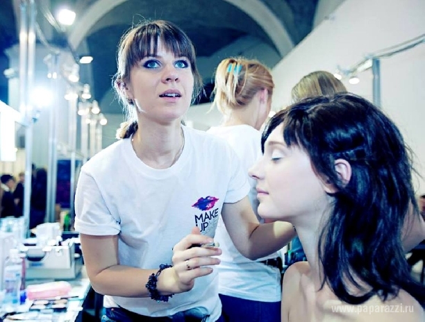 Backstage съемки Эвелины Самсончик для журнала  VOGUE