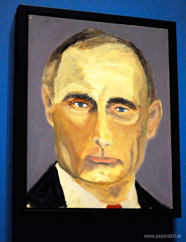 Джордж Буш-младший нарисовал портрет Владимира Путина