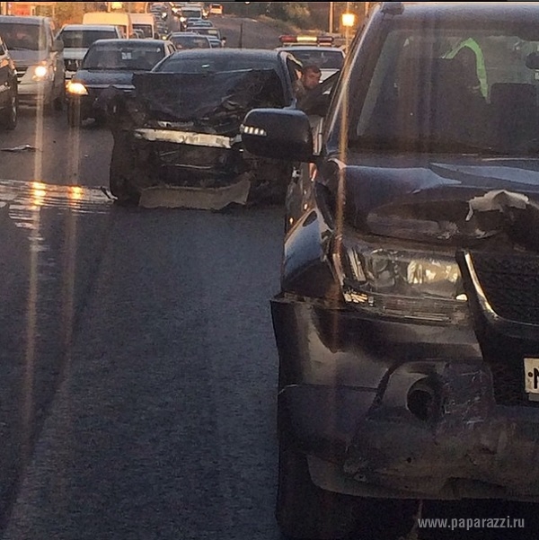 Анна Седокова попала в автоаварию