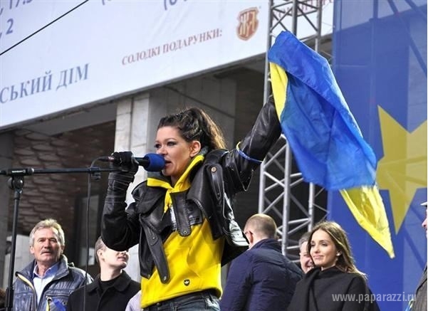 Певица Руслана перешла на сторону донецкого ополчения