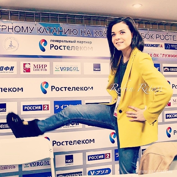 Аделина Сотникова не сняла гипс, но вернулась на лед