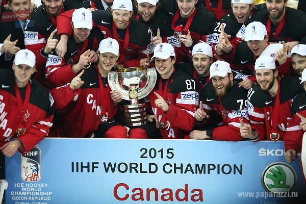 Сборная России по хоккею ушла с церемонии награждения, не дождавшись гимна сборной Канады
