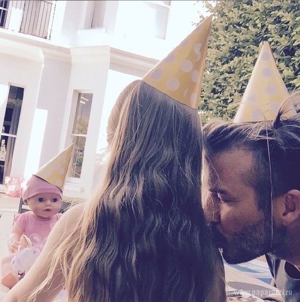 Футболист Дэвид Бекхэм трогательно поздравил свою дочку с четырехлетием