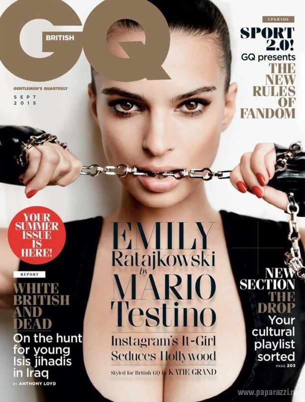 Журнал GQ выложил пикантный ролик Эмили Ратажковски