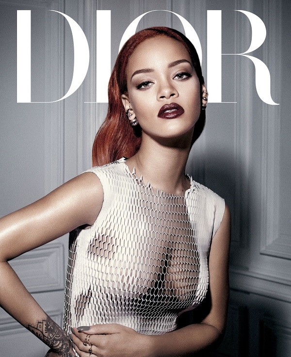 Компания Dior представила новую фотосессию Рианны