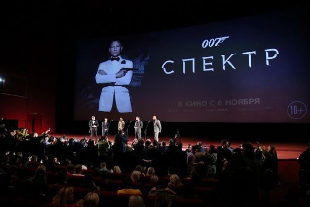 Звезды фильма "007: Спектр" представили картину в Москве