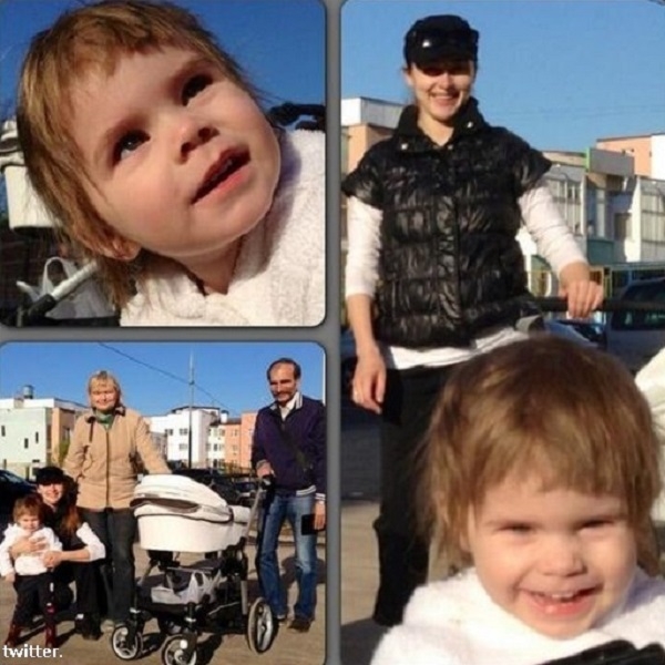 Дочь Анны Снаткиной и Виктора Васильева 2013 года рождения говорит по-английски