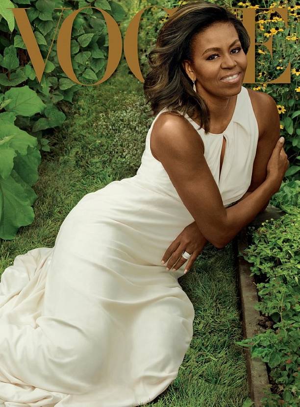 Мишель Обама украсила обложку Vogue
