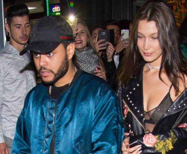 The Weeknd был замечен у дома Беллы Хадид
