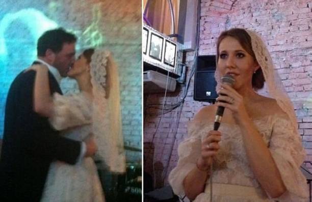 Ксения Собчак поделилась редкими фото со своей свадьбы