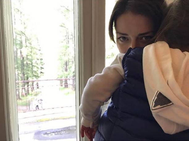 Марина Александрова смогла найти подход к двухлетней дочери