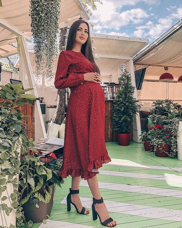 Анастасия Костенко худеет даже во время беременности
