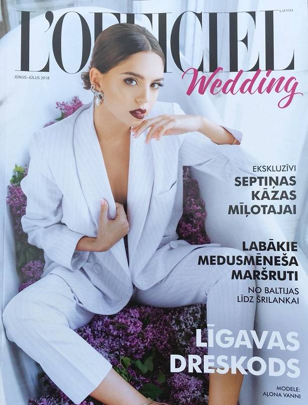 Красавица Алена Ванни появилась на обложке L’Officiel Wedding