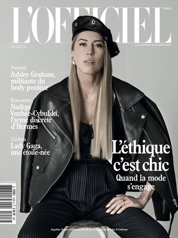 Ангелина Вангор покорила откровенным интервью читателей L'OFFICIEL