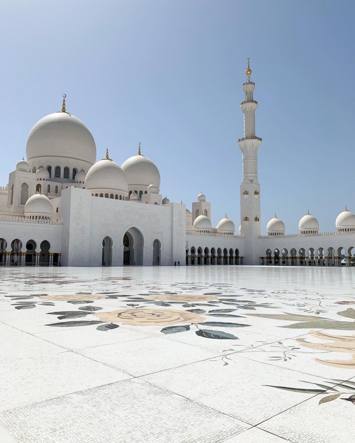 Абу даби мечеть