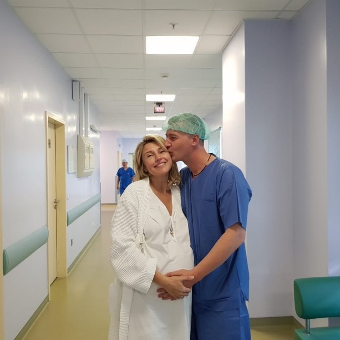 Екатерина Архарова родила сына за три часа