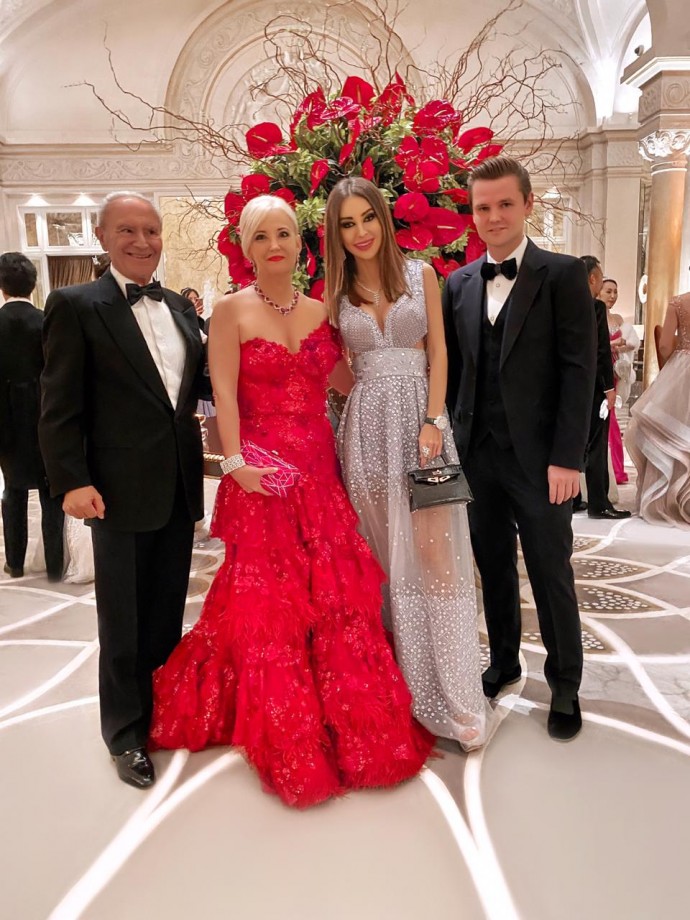 Вероника Орхид стала почётной гостьей "Большого бала принцев и принцесс" в Монако