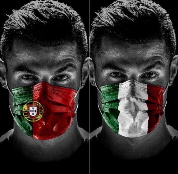 "Никогда не сдавайся": Криштиану Роналду поддержал жителей Италии и Португалии