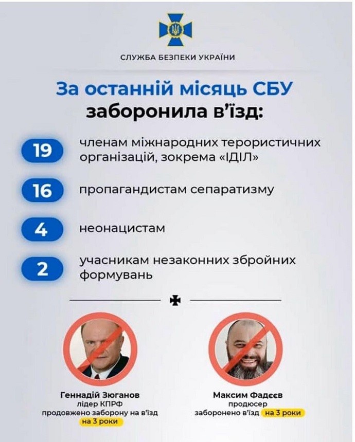 Максим Фадеев подает в суд на украинскую службу безопасности