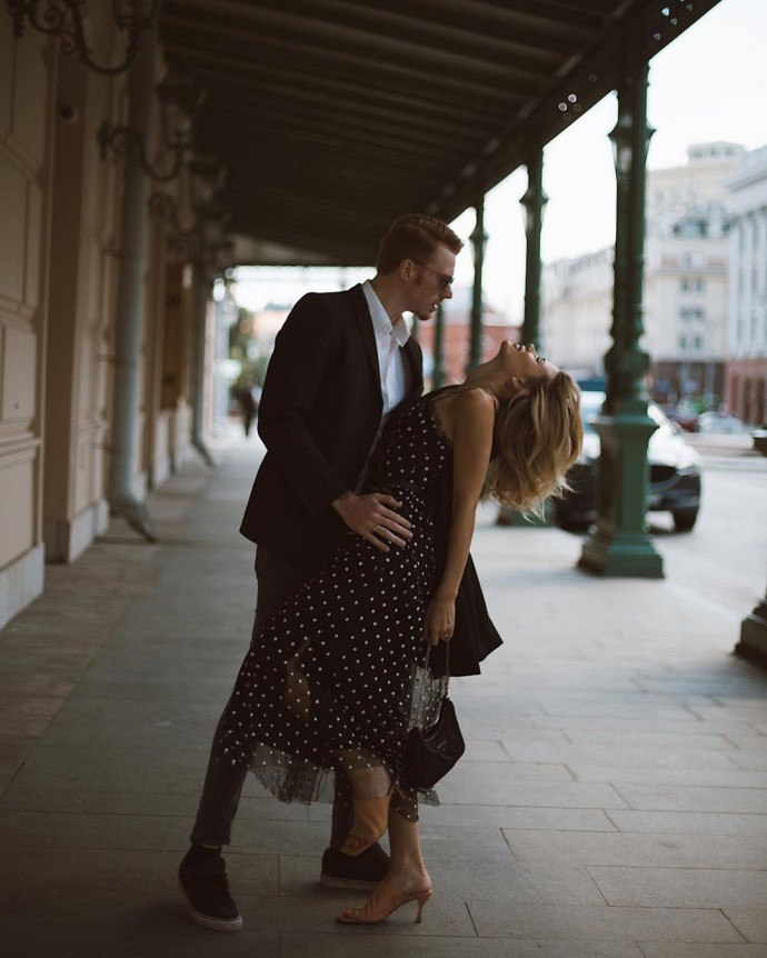 Алёна Краснова и Никита Пресняков устроили взрослую lovestory-фотосессию