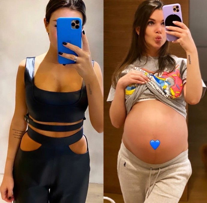 Катя Жужа фантастически похудела спустя месяц после родов