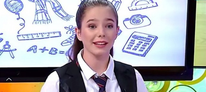 13-летняя дочь Юлии Началовой впервые выступила на ТВ