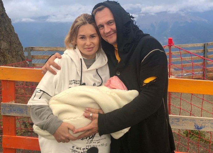 Степан Меньщиков крестил новорожденную дочь