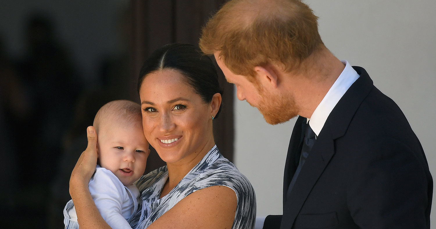 Принц Гарри и беременная Меган Маркл умилили сеть снимком с сыном