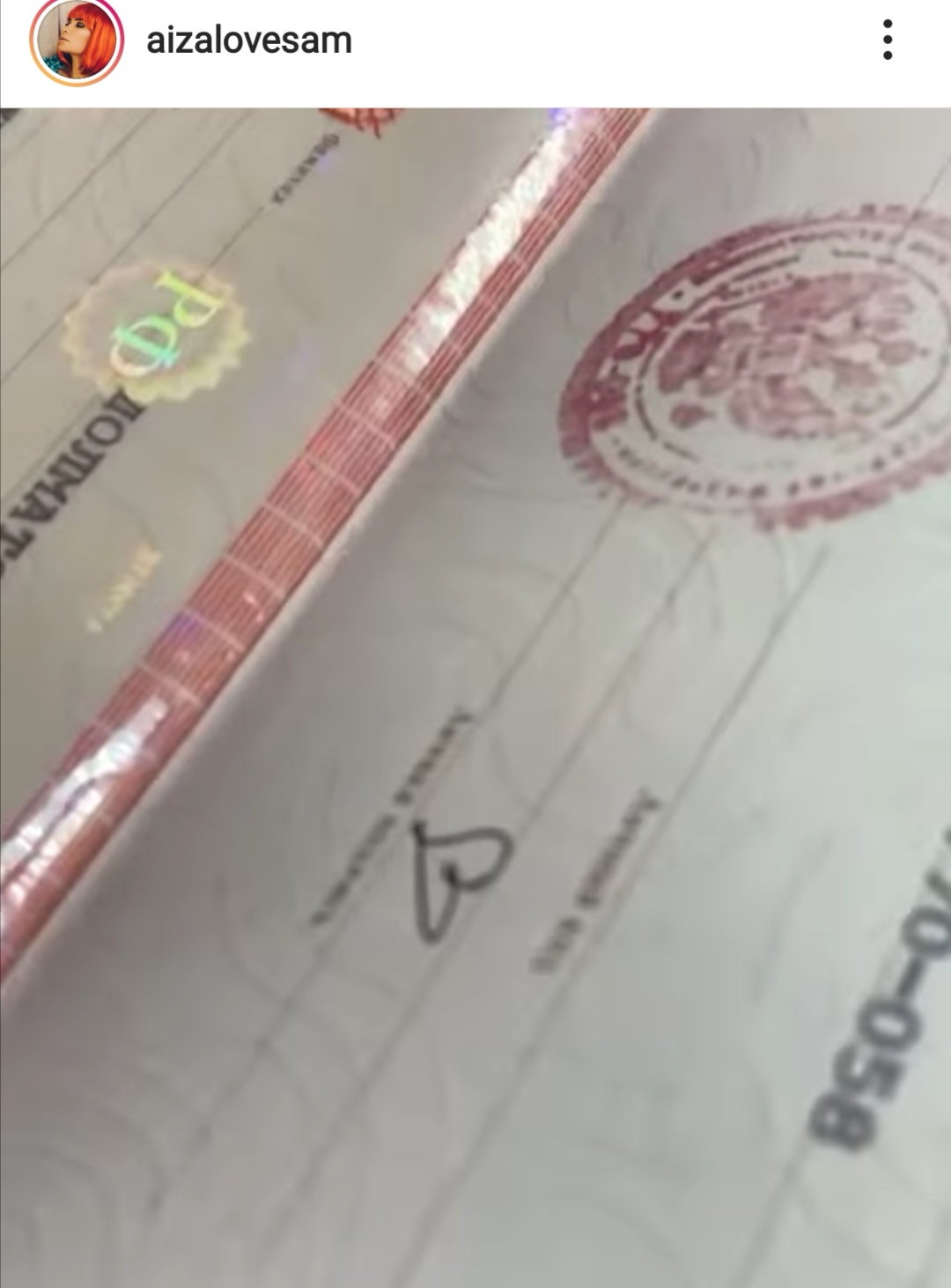Айза Долматова подставила работников отдела, в котором получала паспорт
