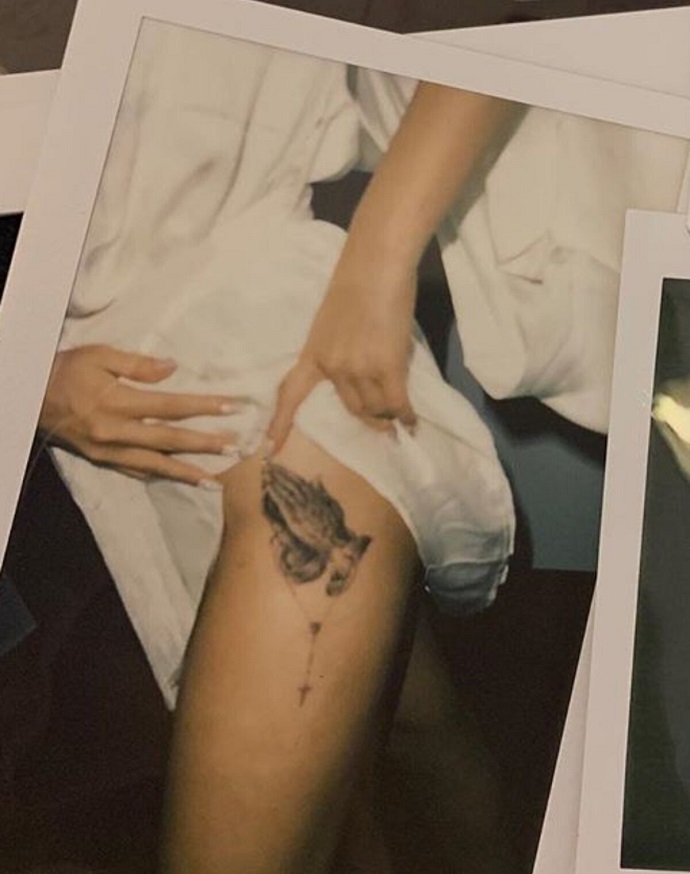 Селена Гомес показала юбилейную, 15-ую татуировку на своём теле
