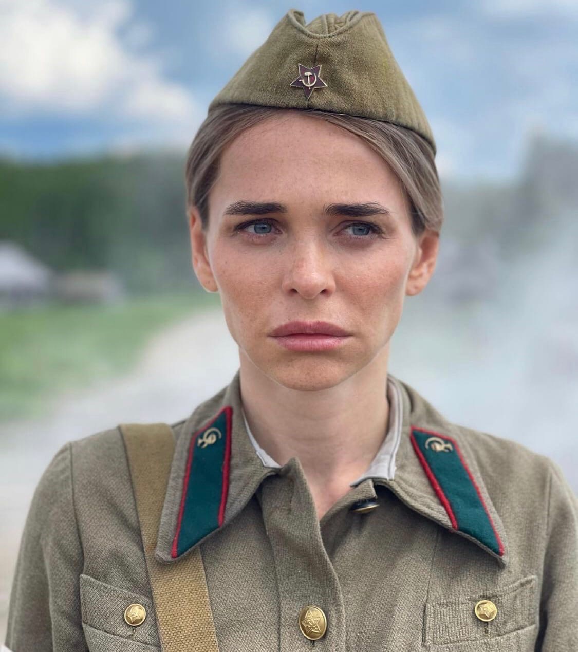 Анну Хилькевич раскритиковали за фото в военной форме