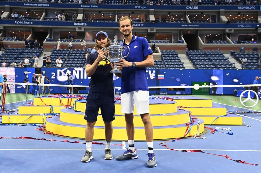 Даниил Медведев показал, как расслабляется после победы на US Open