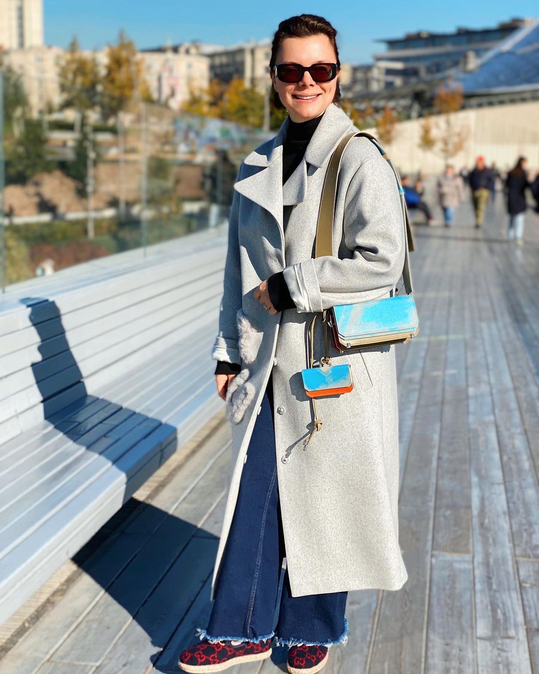 Tatyana Brukhunova showed her first luxury bag