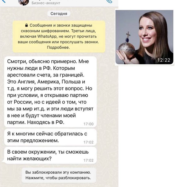 После слухов о создании своей партии, Ксения Собчак заверила своих подписчиков, что вернулась в Москву