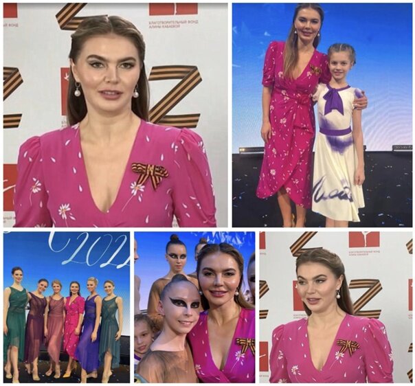 Алина Кабаева пришла на открытие своего фестиваля в шелковом платье за 110 тысяч рублей