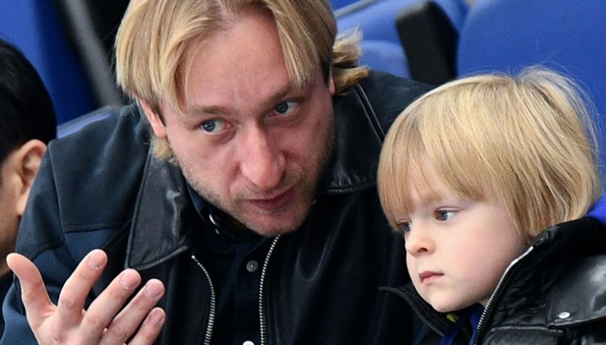 Евгений Плющенко признал, что у его сына Гном Гномыча нет способностей к фигурному катанию