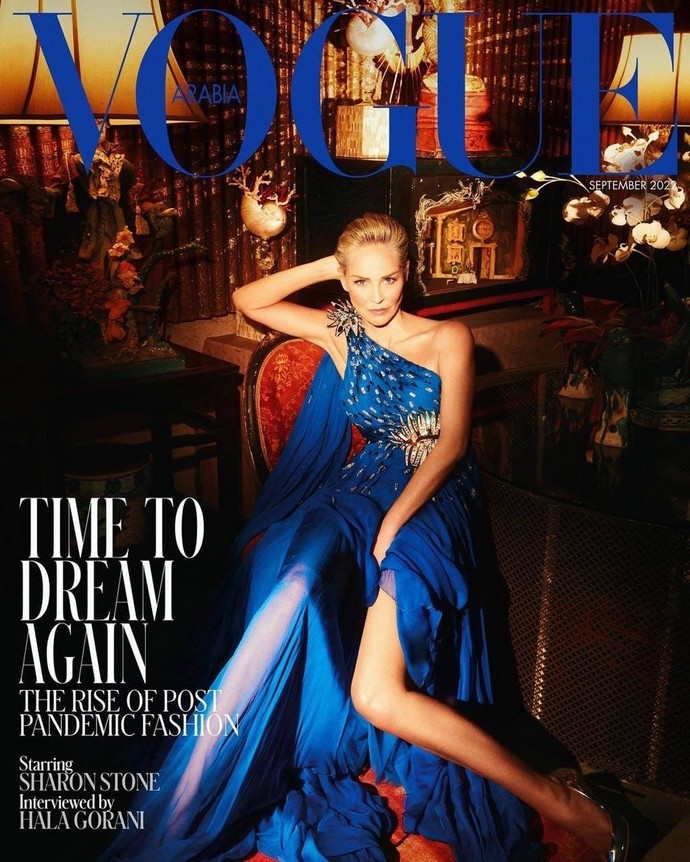 Шэрон Стоун, позируя для Vogue, призналась, что её бросил бывший возлюбленный после того, как она отказалась делать ботокс